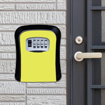 Secure Metal Box with Password Lock for Key Storage