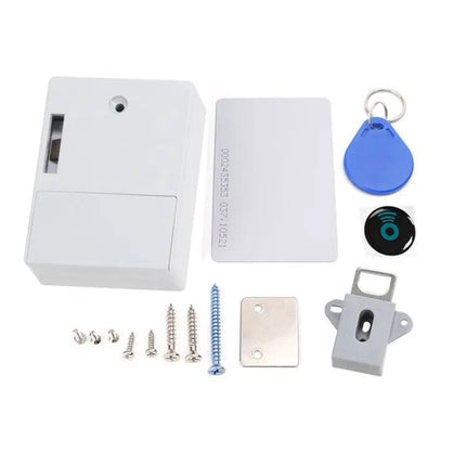 Abs Magnetic Card Induction Lock For Double Opening Cabinet Doors