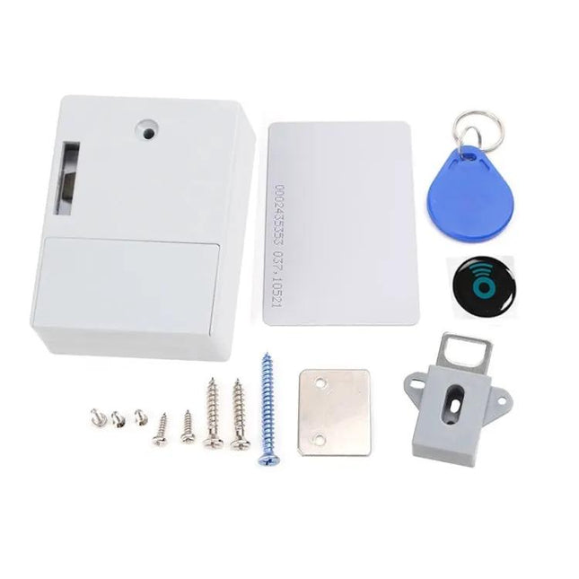 Abs Magnetic Card Induction Lock For Double Opening Cabinet Doors