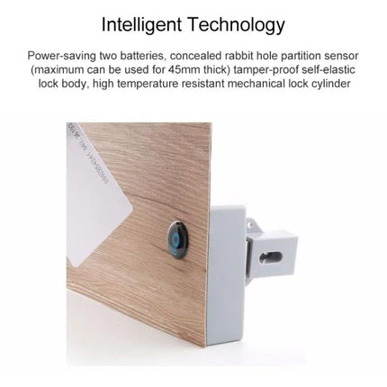 Abs Magnetic Card Induction Lock For Double Opening Cabinet Doors