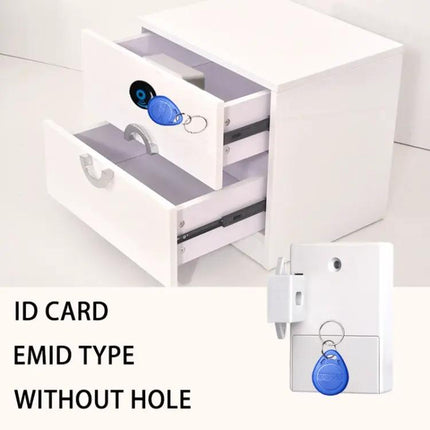 Abs Magnetic Card Induction Lock For Double Opening Cabinet Doors