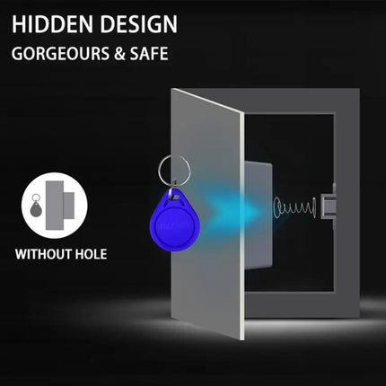 Abs Magnetic Card Induction Lock For Double Opening Cabinet Doors