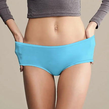 Women's Silicone Swim Briefs Mid-Waist 34.5x16.5cm | Syndmart