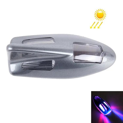 Solar Shark Fin Taillight Colorful for Safer Driving in Rain