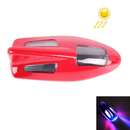 Solar Shark Fin Taillight Colorful for Safer Driving in Rain
