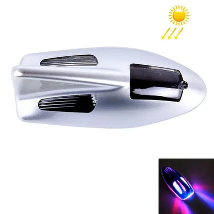 Solar Shark Fin Taillight Colorful for Safer Driving in Rain