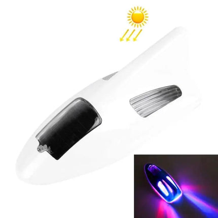 Solar Shark Fin Taillight Colorful for Safer Driving in Rain