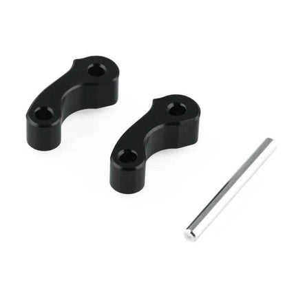 Aluminum Window Latch Pivot for Toyota Tacoma and Tundra replacement aluminum alloy pivot pieces and pin, black finish, corrosion-resistant