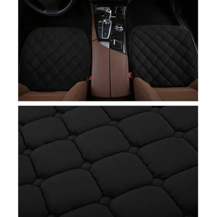 Cozy Plush Car Seat Cover Set for Autumn and Winter Comfort