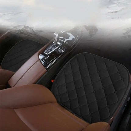 Cozy Plush Car Seat Cover Set for Autumn and Winter Comfort