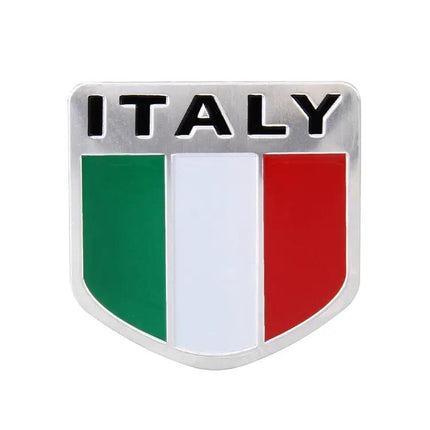 Decorative Metal Shield Car Badge Sticker for Vehicles, Small Size