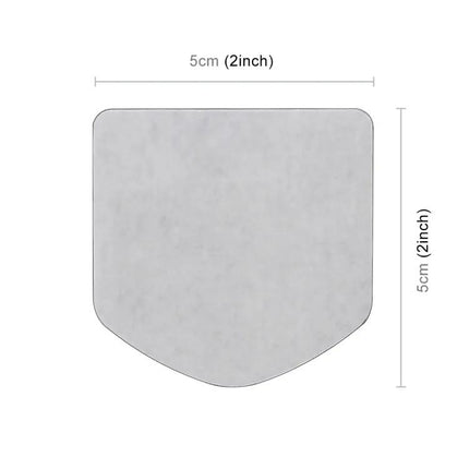 Decorative Metal Shield Car Badge Sticker for Vehicles, Small Size