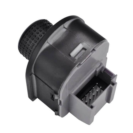 Rear Mirror Switch Adjustment Knob For Volkswagen Cars - direct-fit replacement mirror adjust control, textured grip, OE-fit electrical connector