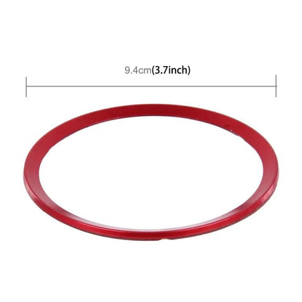 Aluminum Steering Wheel Decoration Ring for Audi Vehicles