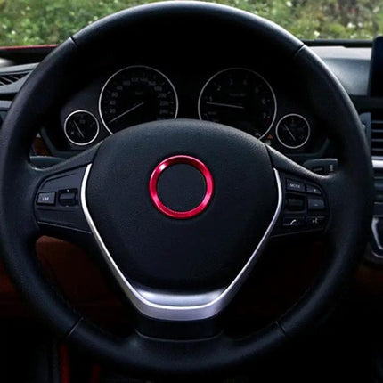 Decorative Aluminum Ring for BMW Steering Wheel Interiors