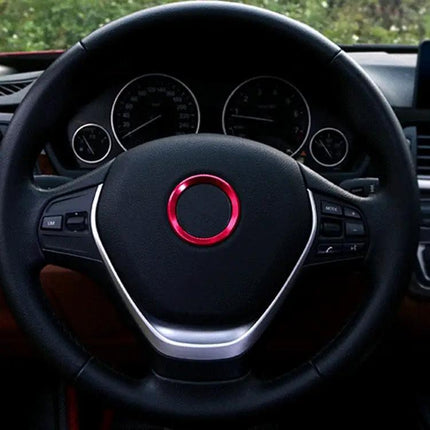 Decorative Aluminum Ring for BMW Steering Wheel Interiors