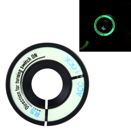 Aluminum Night Luminous Igniter Decoration Ring for Audi and Volkswagen glowing dashboard ring for easy interior upgrade