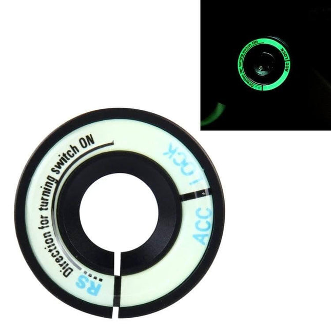 Aluminum Night Luminous Igniter Decoration Ring for Audi and Volkswagen glowing dashboard ring for easy interior upgrade