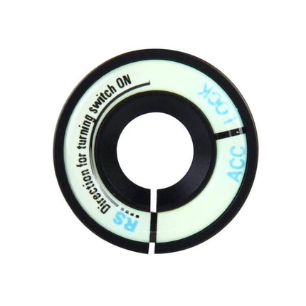 Aluminum Night Luminous Igniter Decoration Ring for Audi and Volkswagen - glow dashboard ring accent for Audi/Volkswagen ignition