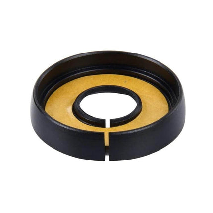 Aluminum Night Luminous Igniter Decoration Ring for Audi and Volkswagen installed on car dashboard, black aluminum glow trim
