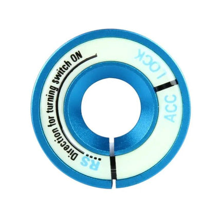 Aluminum Night Luminous Igniter Decoration Ring for Audi and Volkswagen