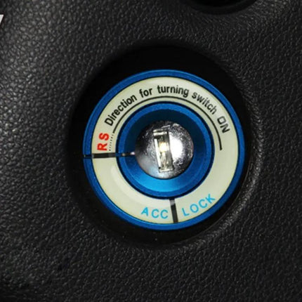 Aluminum Night Luminous Igniter Decoration Ring for Audi and Volkswagen