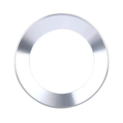Aluminum Steering Wheel Decoration Ring for Volkswagen Vehicles - silver aluminum ring accent for steering wheel interior