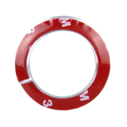 Aluminum Steering Wheel Decoration Ring for Volkswagen Vehicles - red adhesive aluminum ring trim for steering wheel interior