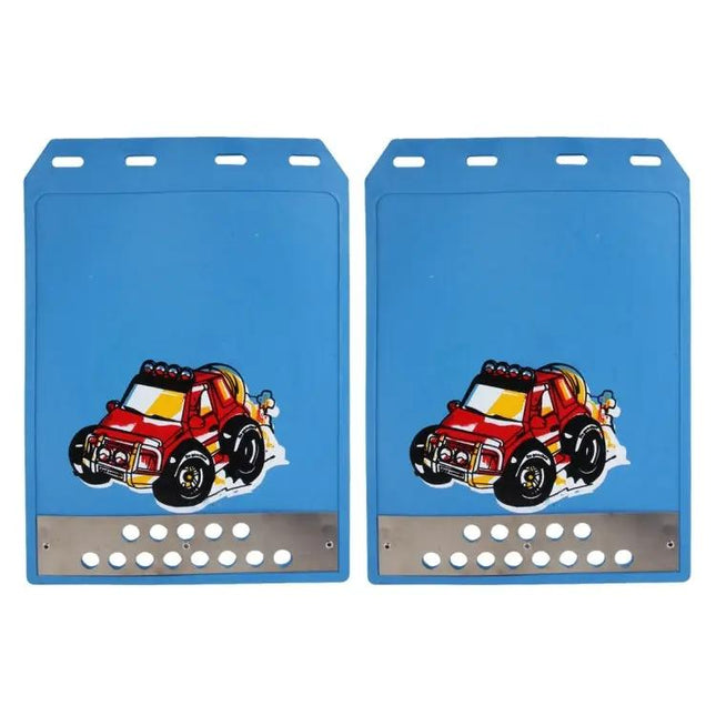 Silicone Mud Flaps for Front and Rear Car Protection, Small Size | Syndmart