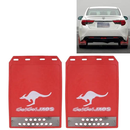 Silicone Mud Flaps for Front and Rear Car Protection, Small Size