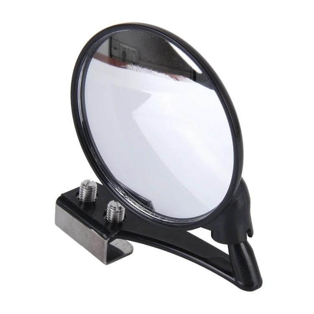 Wide-Angle Adjustable Blind Spot Mirror for Vehicle Parking - small round adjustable mirror mounted for improved parking and reversing visibility