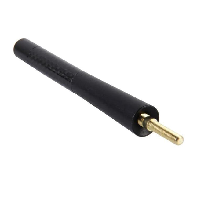 Polished Carbon Fiber Aluminum Short Antenna for Universal Use, 12cm