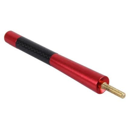 Polished Carbon Fiber Aluminum Short Antenna for Universal Use, 12cm