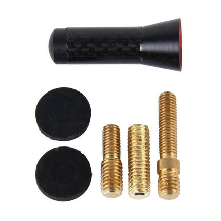 Compact Carbon Fiber Aluminum Short Antenna with Universal Base
