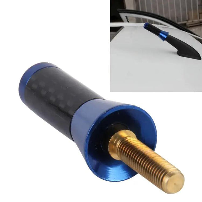 Compact Carbon Fiber Aluminum Short Antenna with Universal Base