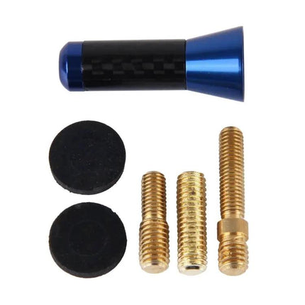 Compact Carbon Fiber Aluminum Short Antenna with Universal Base