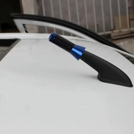 Compact Carbon Fiber Aluminum Short Antenna with Universal Base