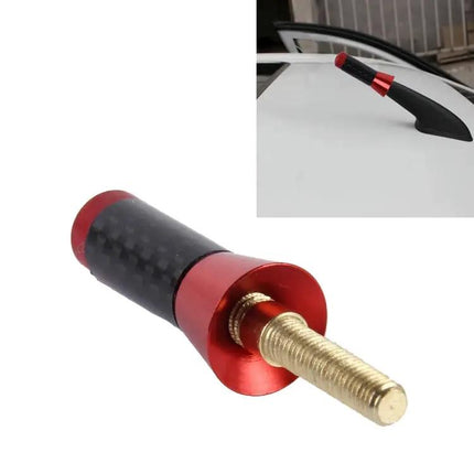 Compact Carbon Fiber Aluminum Short Antenna with Universal Base