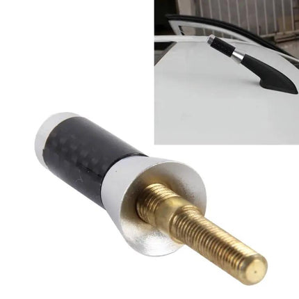 Compact Carbon Fiber Aluminum Short Antenna with Universal Base