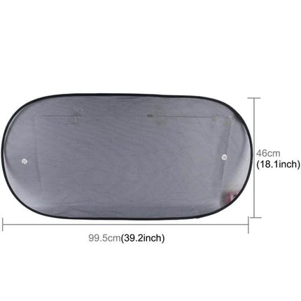 Foldable Car Window Shade for Blocking UV Rays in Back Seats – large foldable sunshade for minivan and full-size van back windows