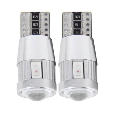 2-Pack T10 Car Clearance Lights for Vehicles, Night Visibility - pair of white LED replacement clearance bulbs for trucks, vans, trailers