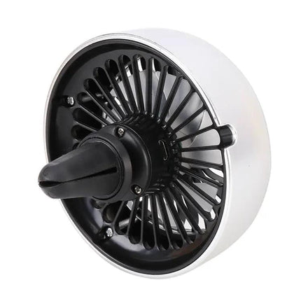Multi-Function Portable Car Vent Clip Fan Black for Dashboard