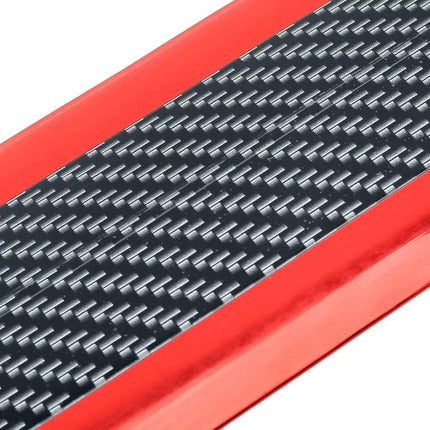 Universal Carbon Fiber Car Door Threshold Decoration Strip in Gold, 5CM x 2M