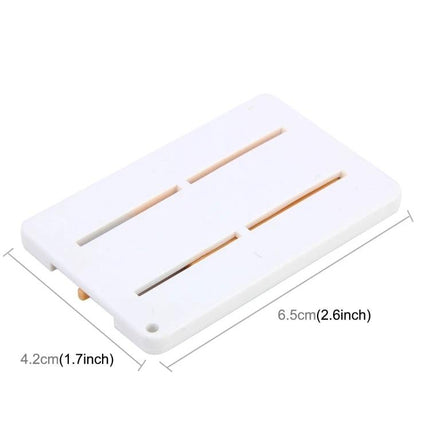 Essential Plastic Tire Tread Depth Gauge for Daily Vehicle Checks compact 0-20mm plastic gauge for quick tire wear measurement