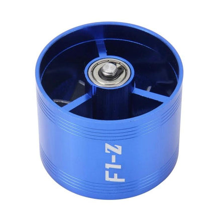 Stainless Universal Turbine Air Intake Kit, Single-Side Design blue anodized turbine wheel with stainless bearing and aluminum body
