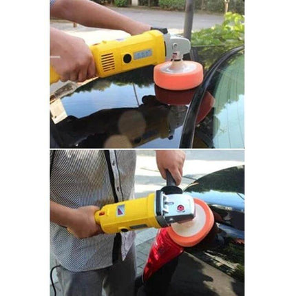Auto Polishing Sponge Wheel for Waxing and Cleaning, 14mm Hole on electric polisher buffing car paint to apply wax and remove swirls