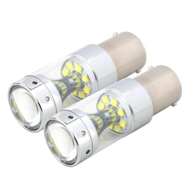2 Pack LED Brake Turn Backup Lights For Cars Daily Use - dual bright multi-function rear LED replacement with easy-install design
