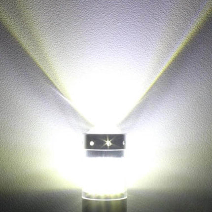 Car Fog Lights 2 Pack H8 H11 Compatible for Foggy Weather Driving - bright LED bulb beam demo showing wide low-glare fog pattern