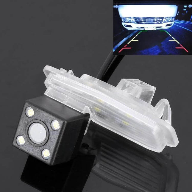 Night Vision Backup Camera for Honda Accord 2016-2017 - high-res LED night-view rear camera with parking guidelines