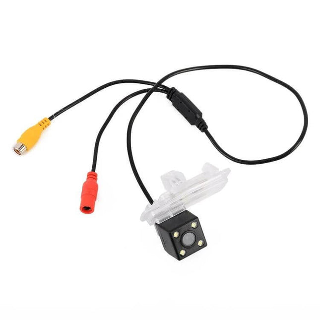 Night Vision Backup Camera for Honda Accord 2016-2017 compact night-view rear camera with LED lights and RCA connectors for improved low-light reversing safety